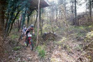 Carraro and Halzer in action on single track